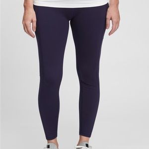 Gap Maternity Recycled Power Full Panel Full Length Leggings (EUC - XXL)